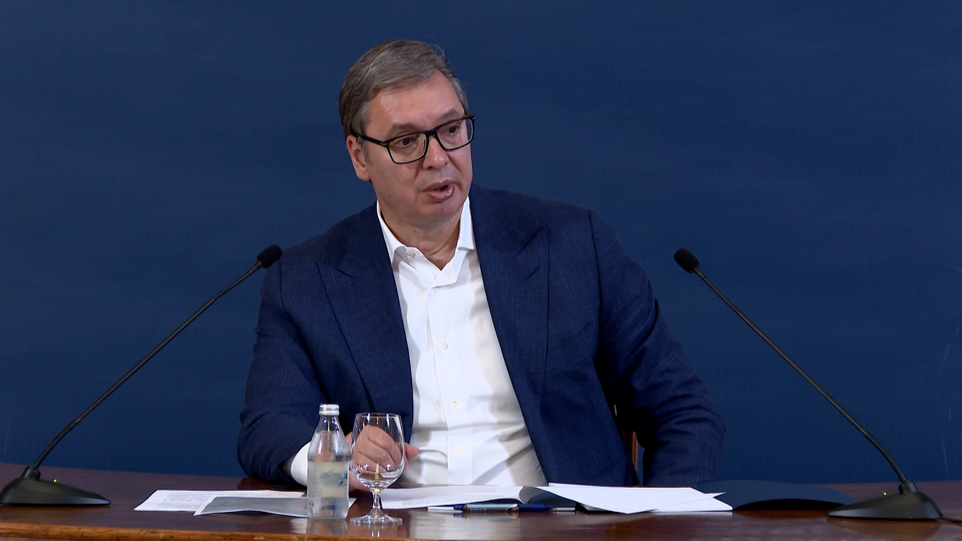 Beograd, Aleksandar Vucic predsednik Srbije, o komplikovanim situacijama na Kim i u BiH Beograd, Aleksandar Vucic predsednik Srbije, o komplikovanim situacijama na Kim i u BiH